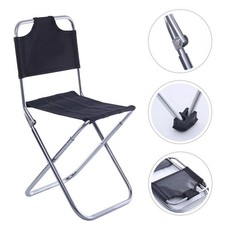  Folding Chair Camping Tabouret Bar Pliable Chaise Dextérieur Pêche