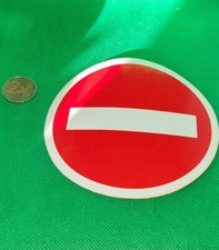  Autocollant/Sticker SENS INTERDIT