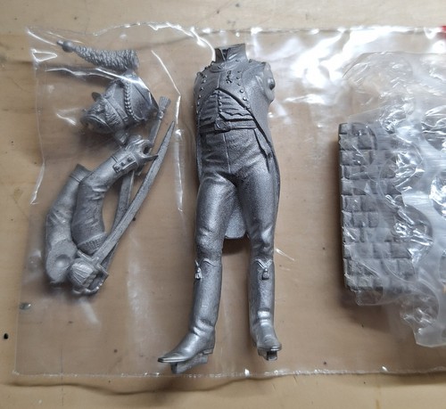 Lot figurines plomb 54mm - 7,