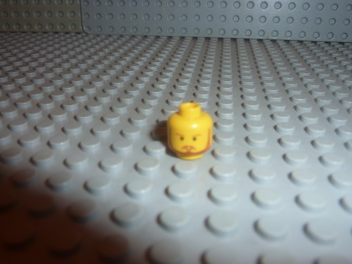 Lego minifigure head beard - minifigure,