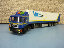 HERPA HO 1/87 Camion MAN + SEMI  3 essieux "WITTWER" 02