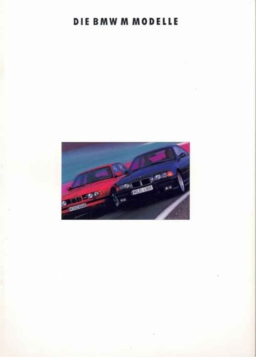 Catalogue brochure bmw e36 - catalogue, m3