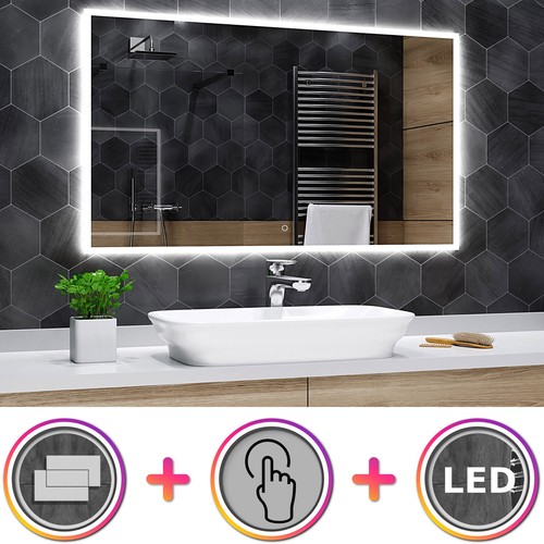 Led miroir salle - led,