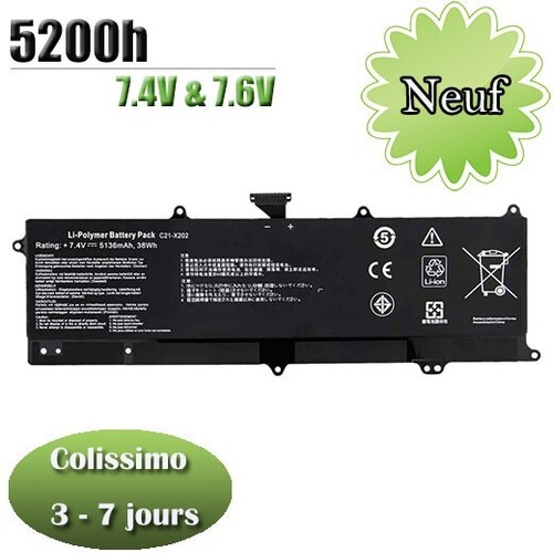 Batterie pour asus vivobook - pour,