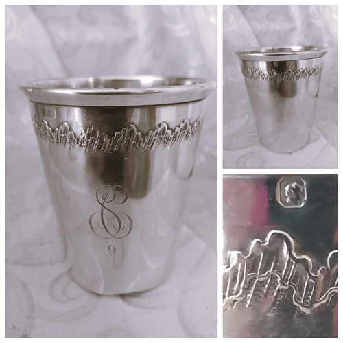 Timbale argent massif - massif, gobelet