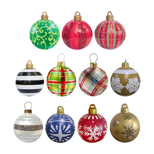 Boule gonflable noël - boule,