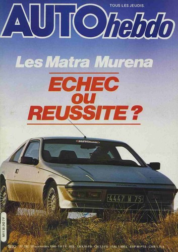 Auto hebdo 242 11 - auto,