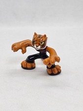 Figurine Kung Fu Panda Tigress, Micro Collection, Mattel, 2010, marron/noir