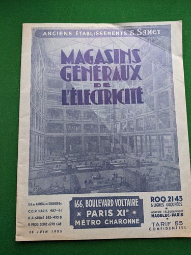 1955 catalogue magasins - catalogue,
