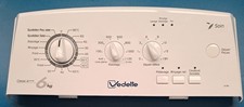 Façade afficheur programme bouton Machine à Laver / Lave-linge Vedette VLT611 