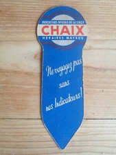 MARQUE-PAGE PUBLICITAIRE