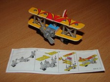 KINDER K04 N°70 - FLUGZEUG AVION PLANE PUZZLE 3D + BPZ