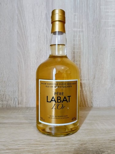 Rhum ambré père labat - rhum, l'or