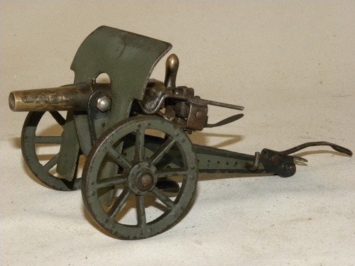 Jouet ancien tole canon - ancien, de