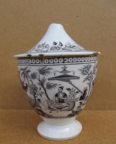 Gien sucrier faience - sucrier,