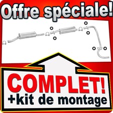 Ligne pot d'échappement pour