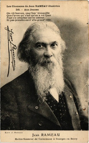 Cpa jean rameau - ak, writer