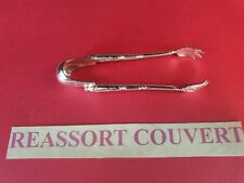 PINCE SUCRE MODÈLE A LA RUSSE 11 CM TRÈS BEL ÉTAT MÉTAL ARGENTÉ 