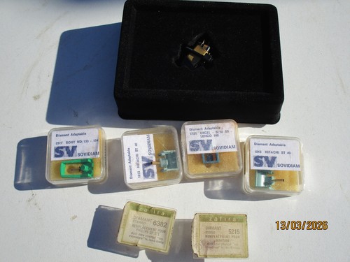 Lot saphir tourne disque - de,
