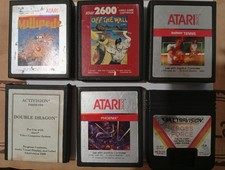 LOT DE 6  JEUX ATARI 2600 ORIGINAUX