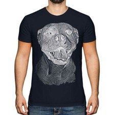 Américain Bouledogue Homme Dessin Imprimé Haut Cadeau Idéal Chien Bull