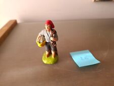 SANTON MARCEL CARBONEL , PECHEUR  , TAILLE 2 ( ENVIRON 7 CM )