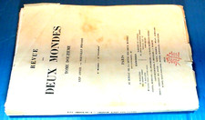 REVUE des DEUX MONDES