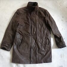 Devred veste parka en cuir véritable matelassée chaude 52 L