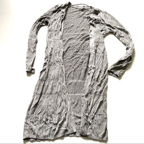 Skies are blue gray knit - , long