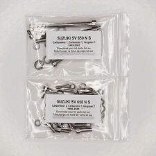 SUZUKI SV 650 N S 1999-2002 Kit n°1 vis BTR inox carburateur SV650