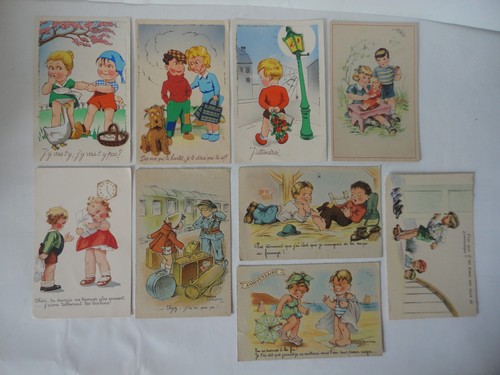 Cartes postales écrites - cp,