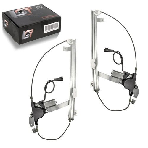Lève vitre avec moteur - 2x,