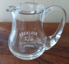 Joli petit pichet en verre ou cristal Whisky Single Malt ABERLOUR - Bistrot  C85