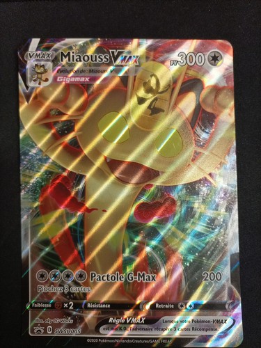 Carte pokémon miaouss - pokémon, vmax
