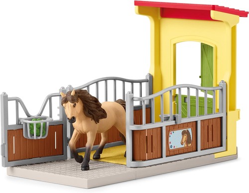 Schleich box avec poney - box,