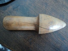 Toupie ancienne en buis/outil