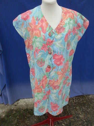Robe vert orange rose - n°38,