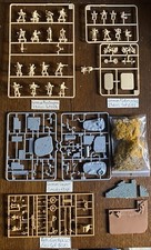 LOT ESCI 8020  ITALERI 6121 6134 ZVEZDA 6217 RUINE/LICHEN GERMAN WW2 1/72 (200)