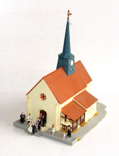 Jouef 1976 maquette eglise - 1976,