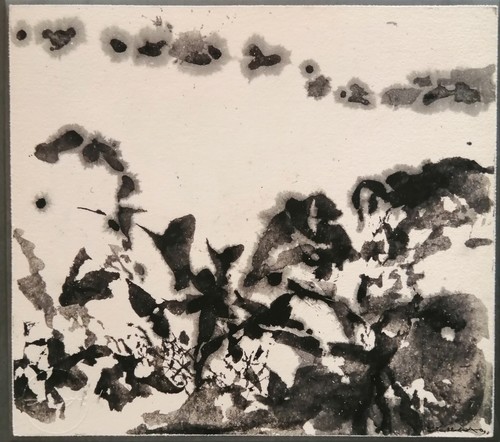 Zao wou encre tirage - encre,,