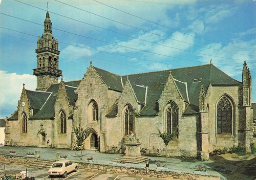 Gourin eglise et le - ,