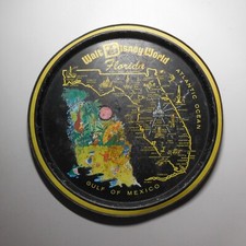 N24.35 Walt Disney World Florida 1960 édition originale USA plateau métal noir