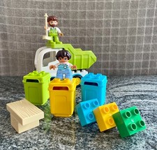  Lego Duplo set 10931 Le Camion poubelle et le tri sélectif