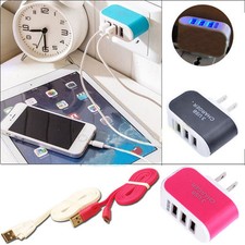 Triple USB Charging Port Data