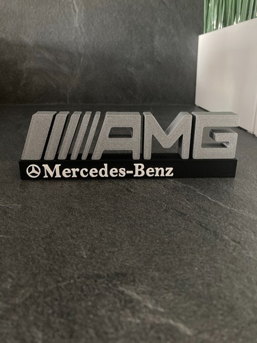 Logo amg bleu 17cm x - 6, cm