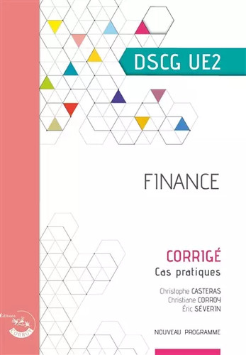 Finance corrigé cas - finance,