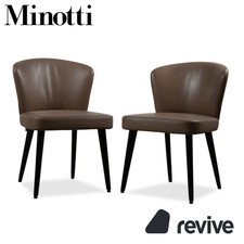 Minotti Aston Fauteuil En Cuir
