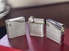 Lot 3 Briquet Vintage MARUMAN Halley Et Pétrole Sgfvb Paris