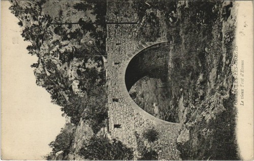 CPA OLLIOULES Le Vieux Pont