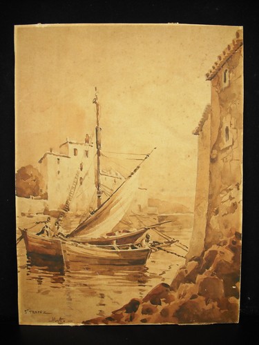 Vue port saint tropez - de,